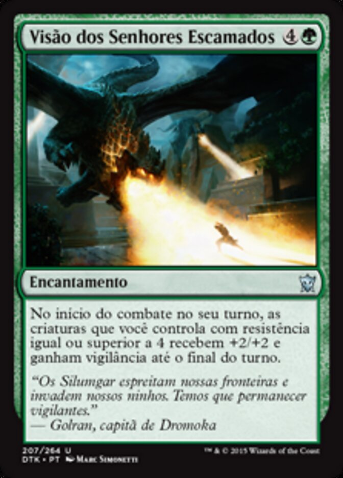 Visão dos Senhores Escamados - Dragons of Tarkir