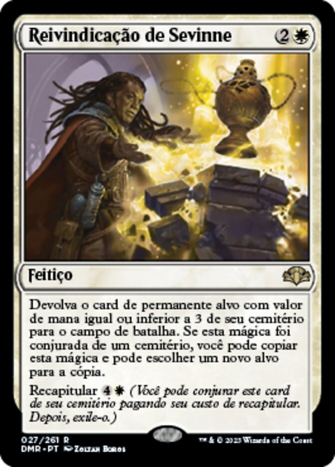 Reivindicação de Sevinne - Dominaria Remastered