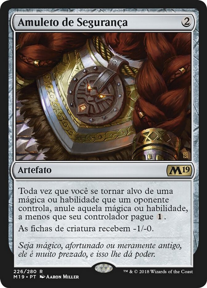 Amuleto de Segurança - Core Set 2019