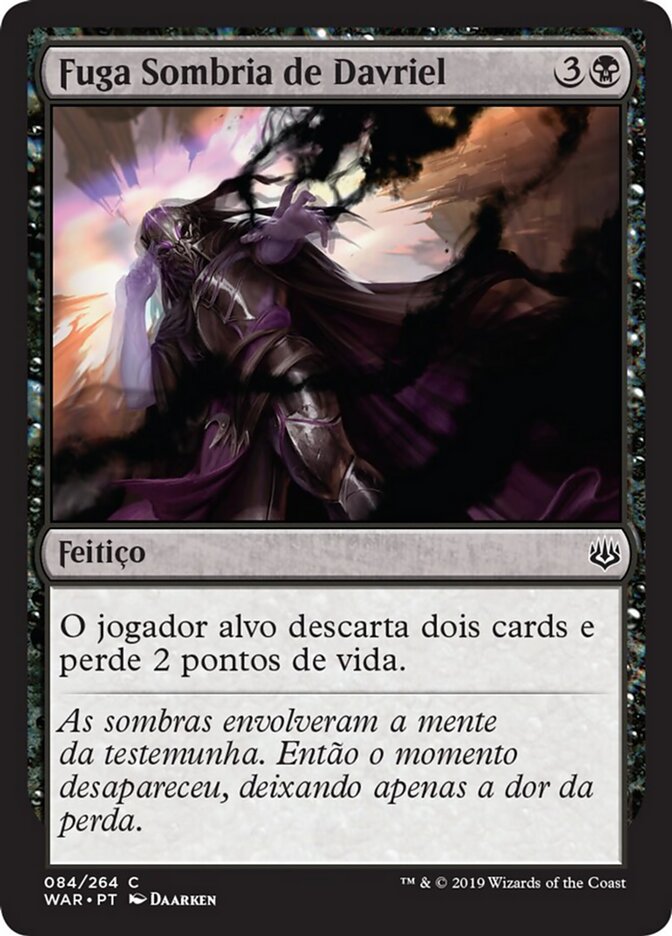 Fuga Sombria de Davriel - War of the Spark