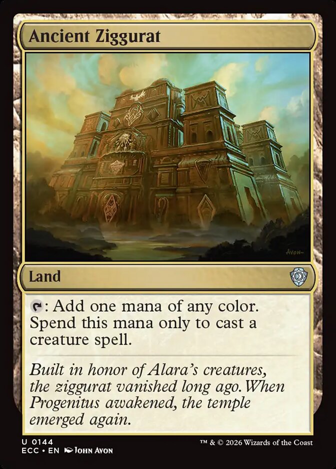 Ancient Ziggurat - Lorwyn Eclipsed Commander