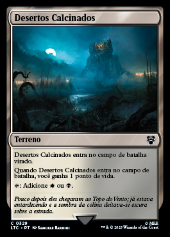 Desertos Calcinados - Tales of Middle-earth Commander