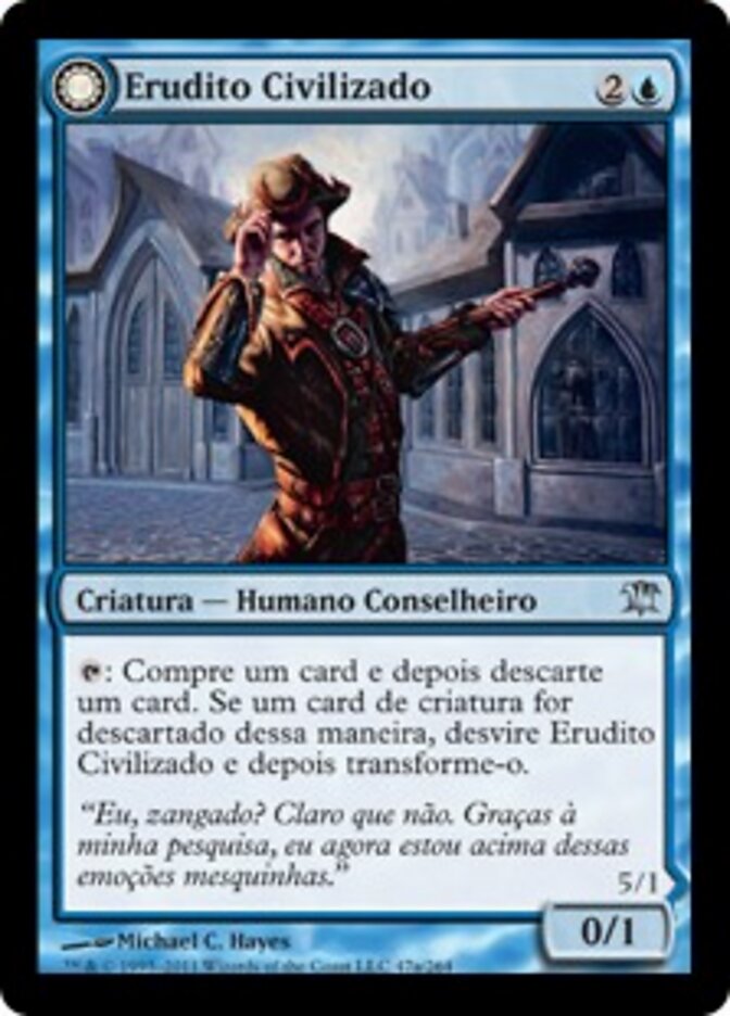 Civilized Scholar // Homicidal Brute - Innistrad