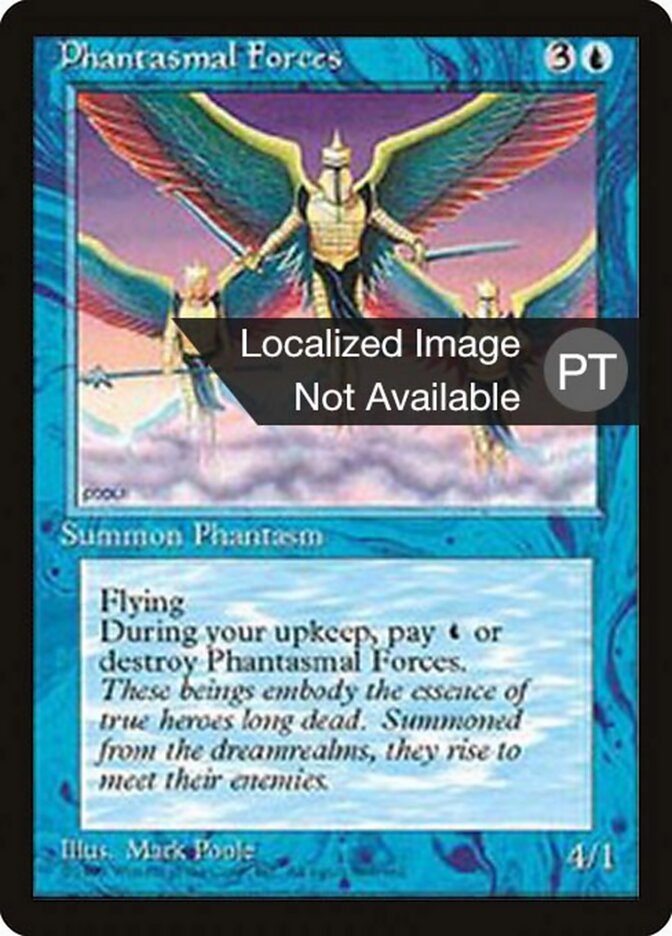 Forças Fantasmais - Fourth Edition Foreign Black Border