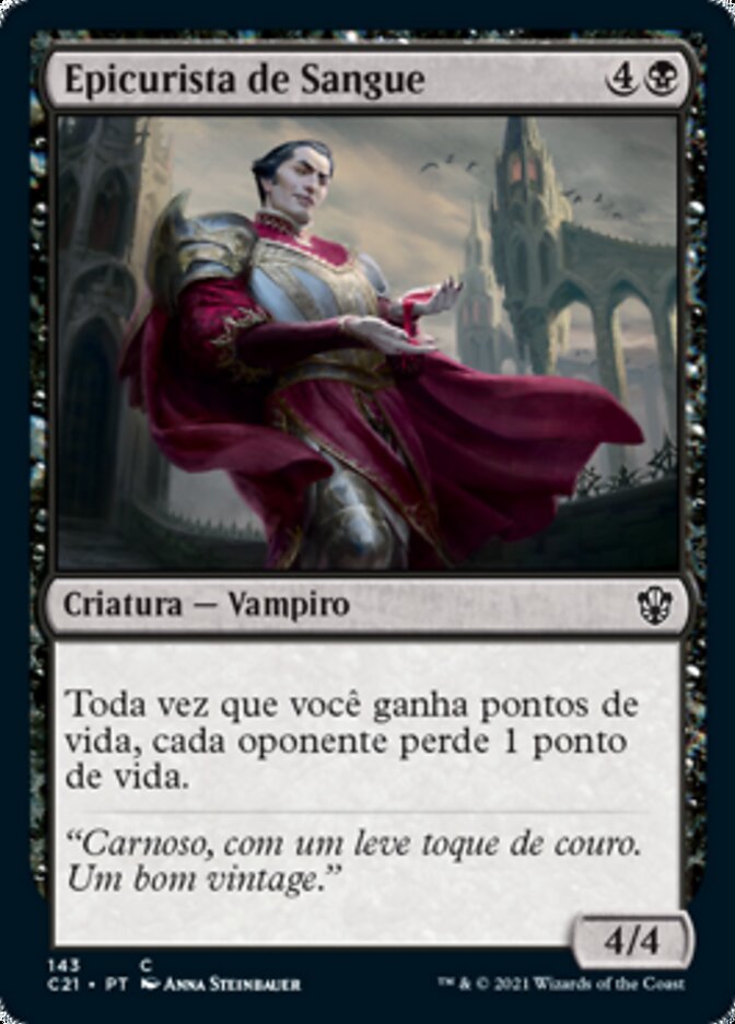 Epicurista de Sangue - Commander 2021