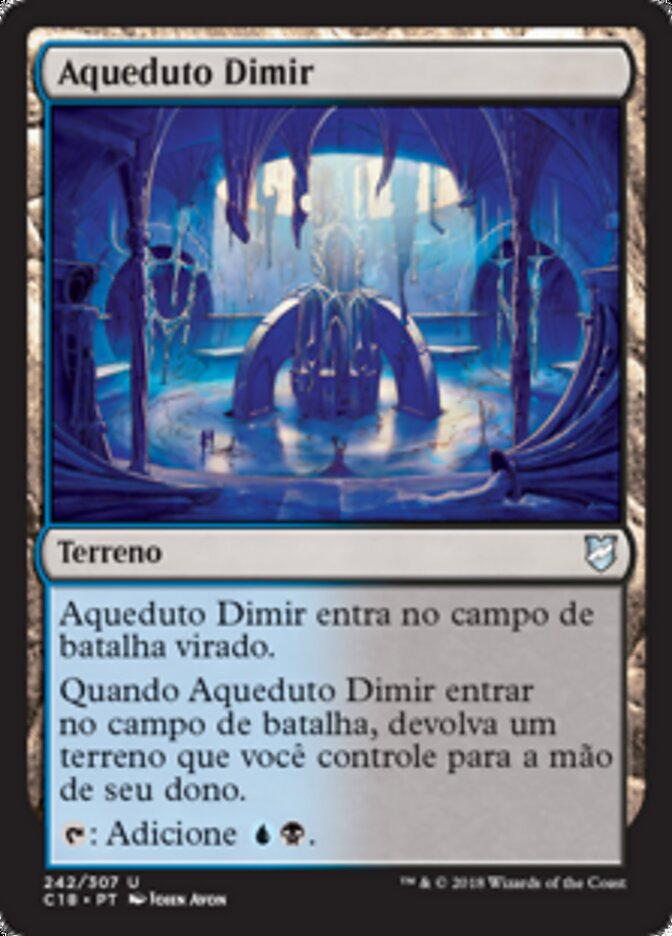 Aqueduto Dimir - Commander 2018