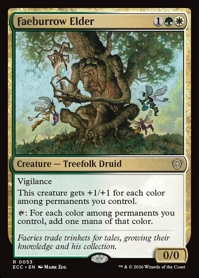 Faeburrow Elder - Lorwyn Eclipsed Commander