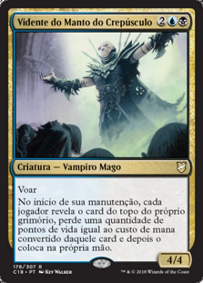 Vidente do Manto do Crepúsculo - Commander 2018