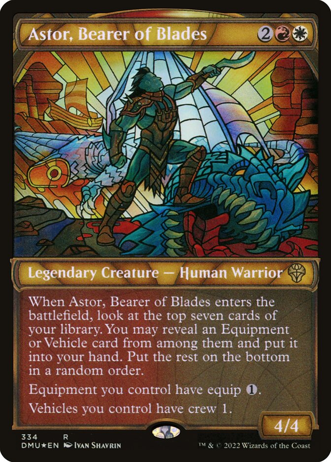 Astor, Bearer of Blades - Dominaria United