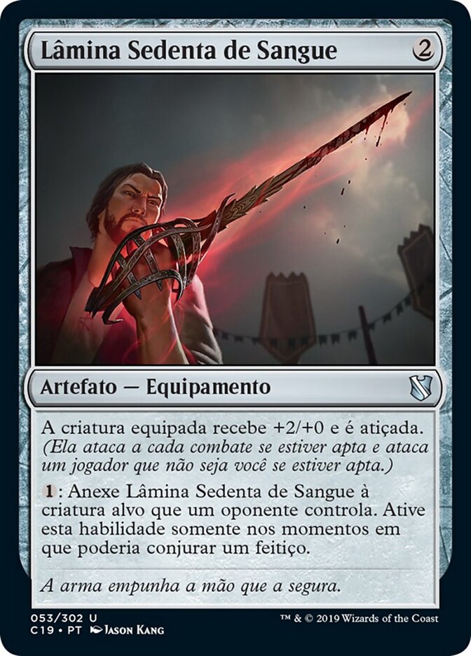 Lâmina Sedenta de Sangue - Commander 2019