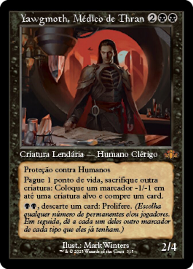 Yawgmoth, Médico de Thran - Dominaria Remastered