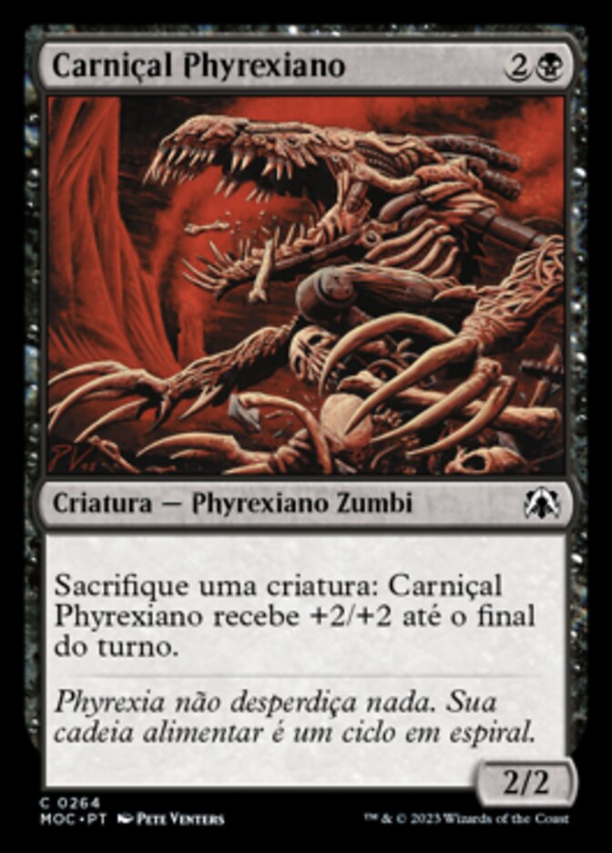 Carniçal Phyrexiano - March of the Machine Commander