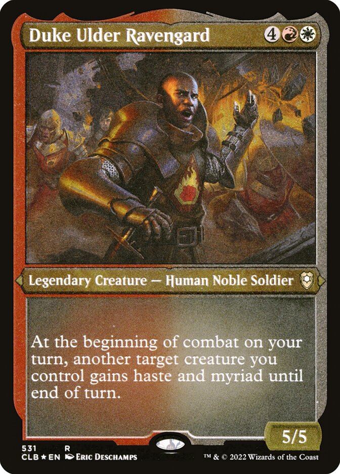 Duke Ulder Ravengard - Commander Legends: Battle for Baldur's Gate