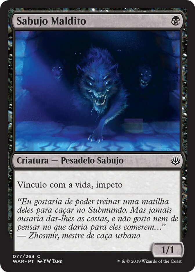 Sabujo Maldito - War of the Spark