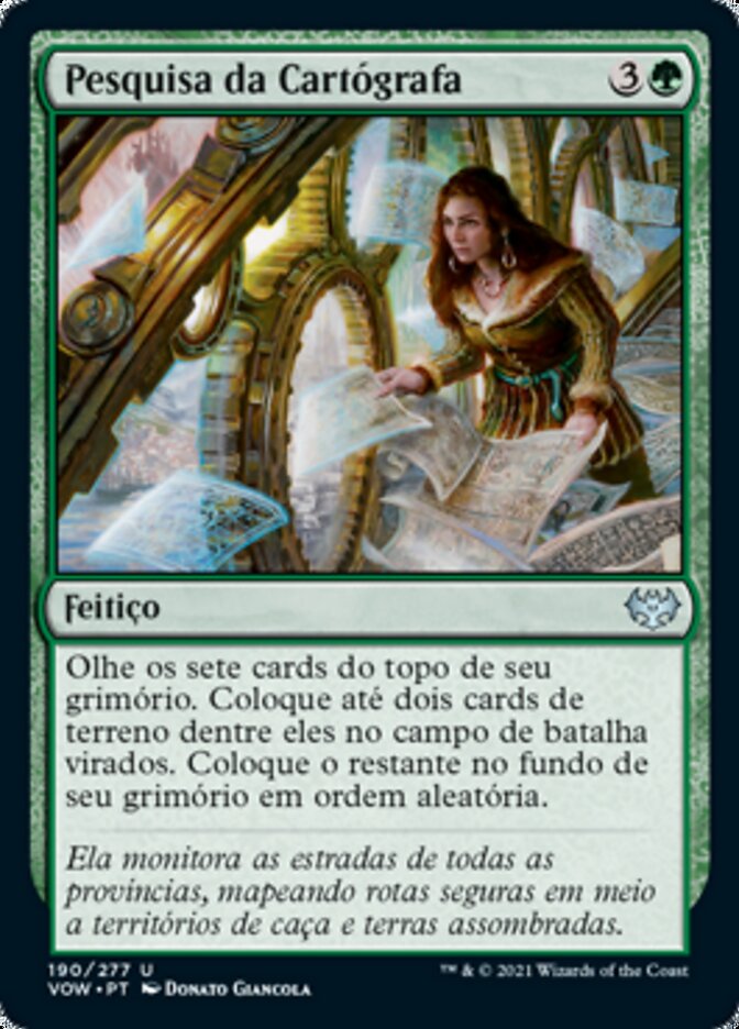 Pesquisa da Cartógrafa - Innistrad: Crimson Vow
