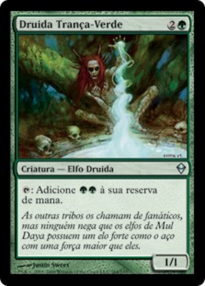 Druida Trança-Verde - Zendikar