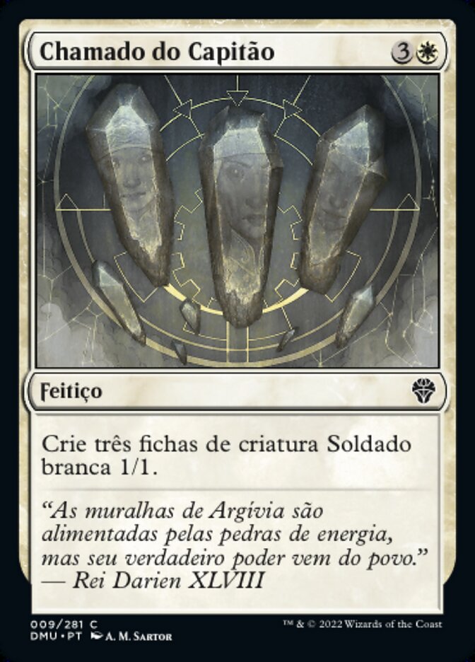 Chamado do Capitão - Dominaria United