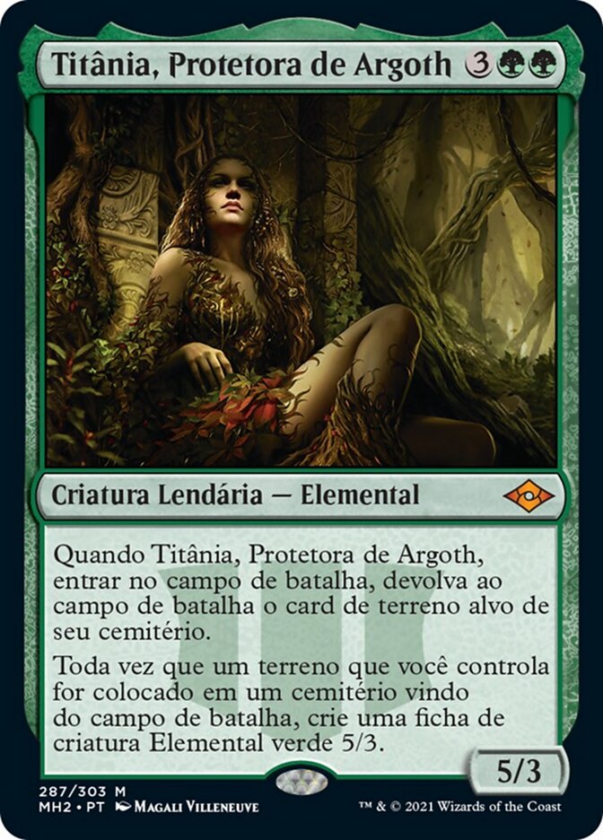 Titânia, Protetora de Argoth - Modern Horizons 2