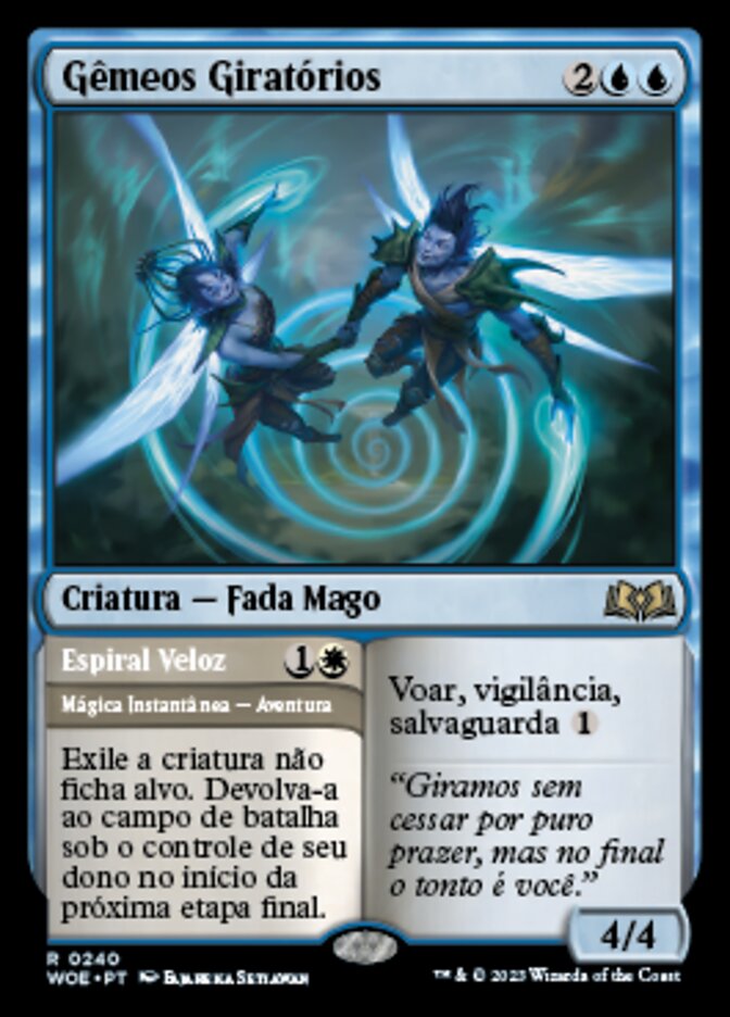 Twining Twins // Swift Spiral - Wilds of Eldraine