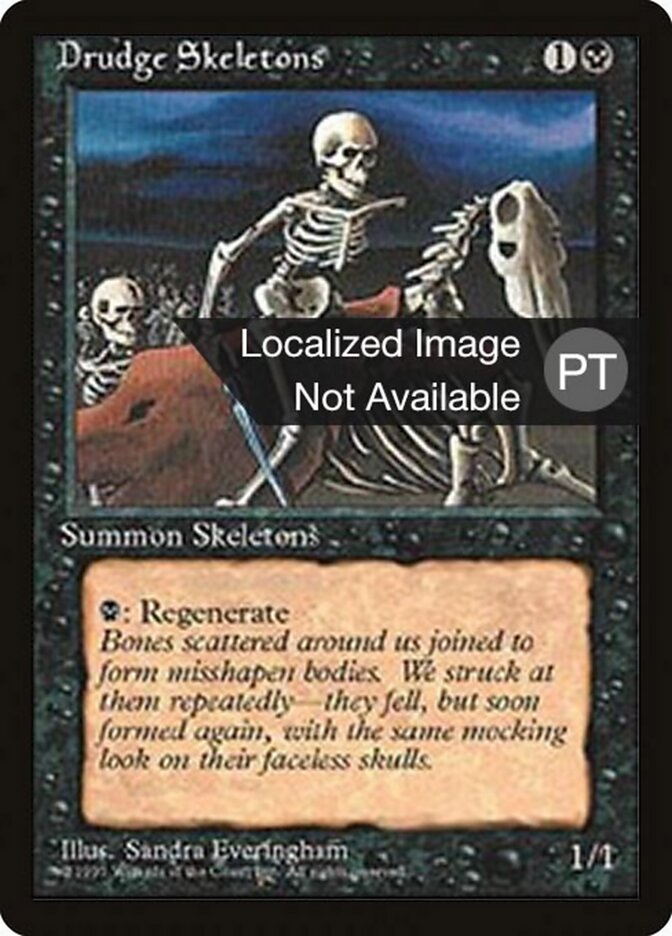 Esqueletos de Carga - Fourth Edition Foreign Black Border
