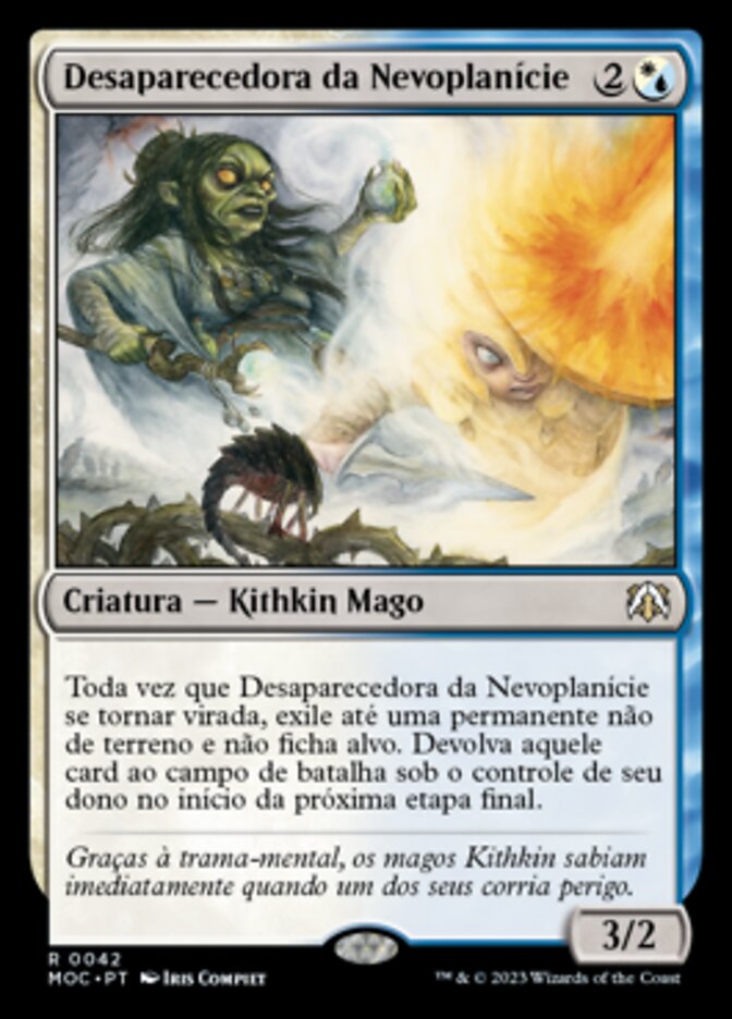 Desaparecedora da Nevoplanície - March of the Machine Commander