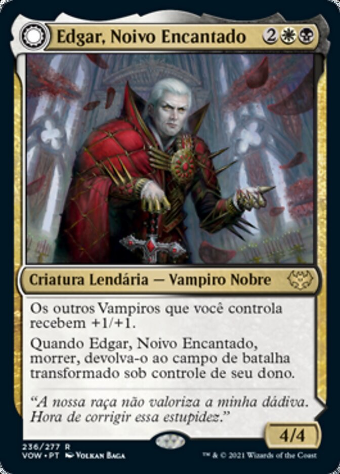 Edgar, Charmed Groom // Edgar Markov's Coffin - Innistrad: Crimson Vow