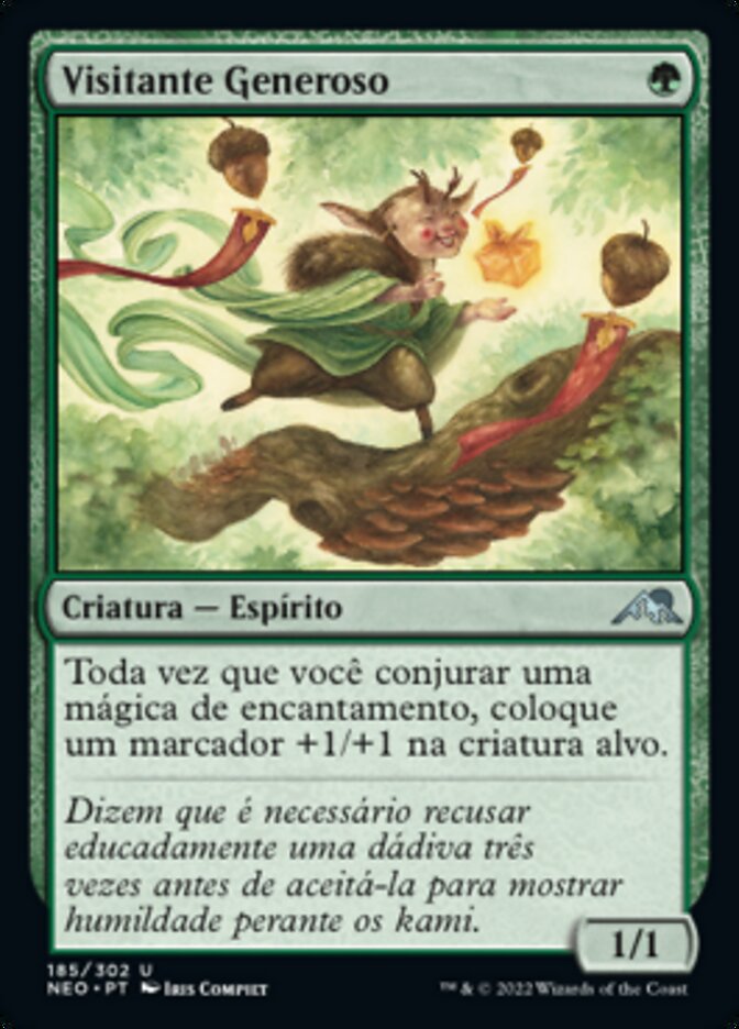 Visitante Generoso - Kamigawa: Neon Dynasty