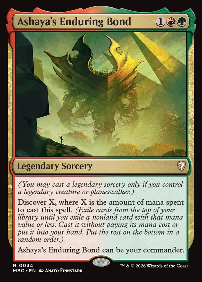 Ashaya's Enduring Bond - Mystery Booster Commander Edition