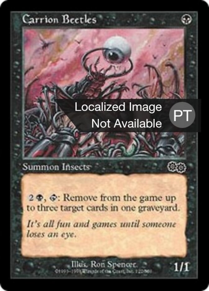 Besouros Carrieiros - Urza's Saga