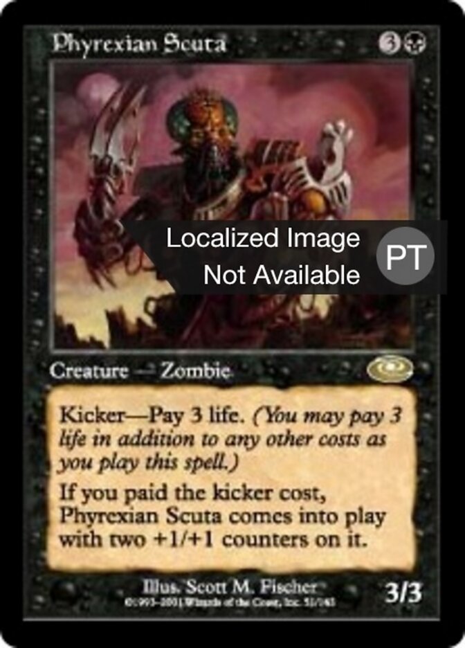 Scuta Phyrexiano - Planeshift