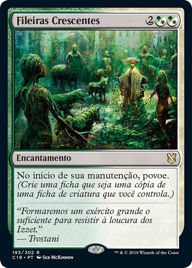 Fileiras Crescentes - Commander 2019
