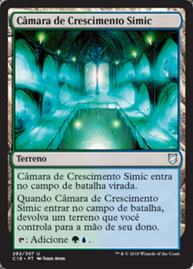 Câmara de Crescimento Simic - Commander 2018