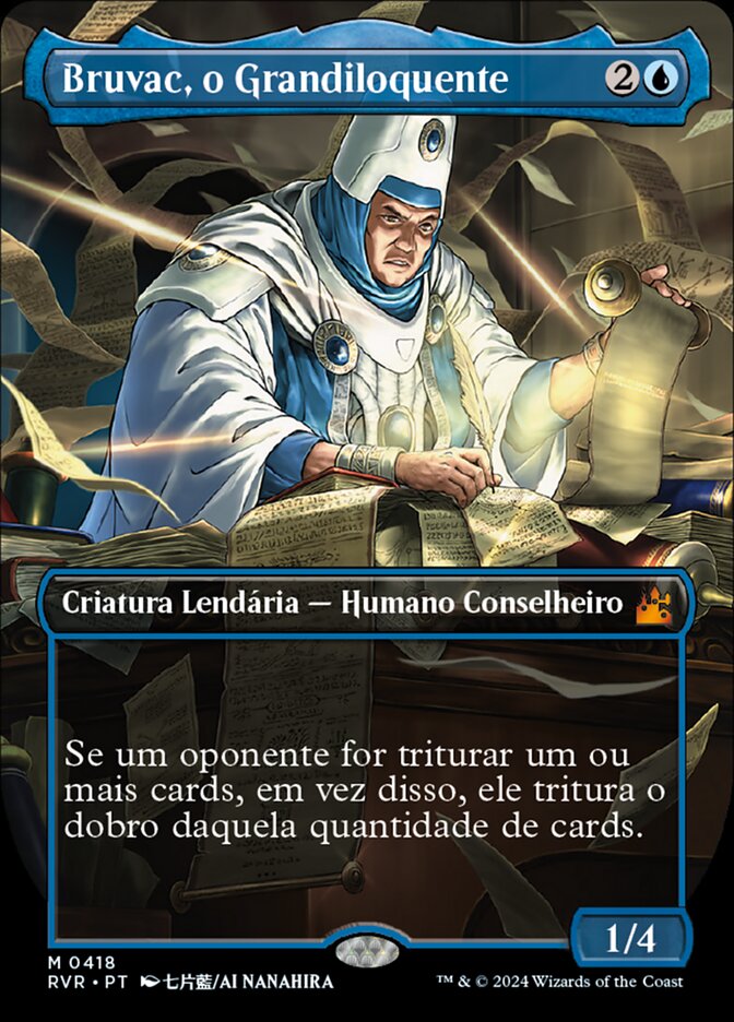 Bruvac, o Grandiloquente - Ravnica Remastered