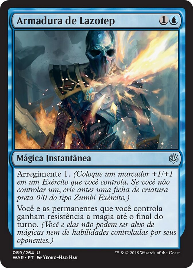 Armadura de Lazotep - War of the Spark