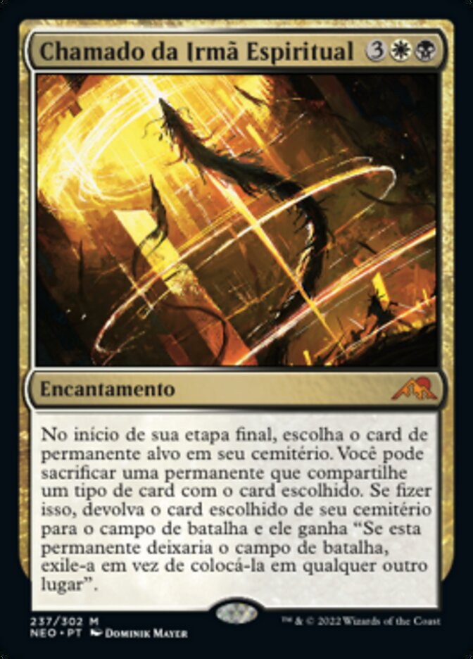 Chamado da Irmã Espiritual - Kamigawa: Neon Dynasty