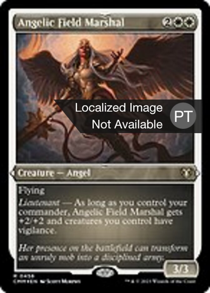 Marechal-de-campo Angelical - Commander Masters