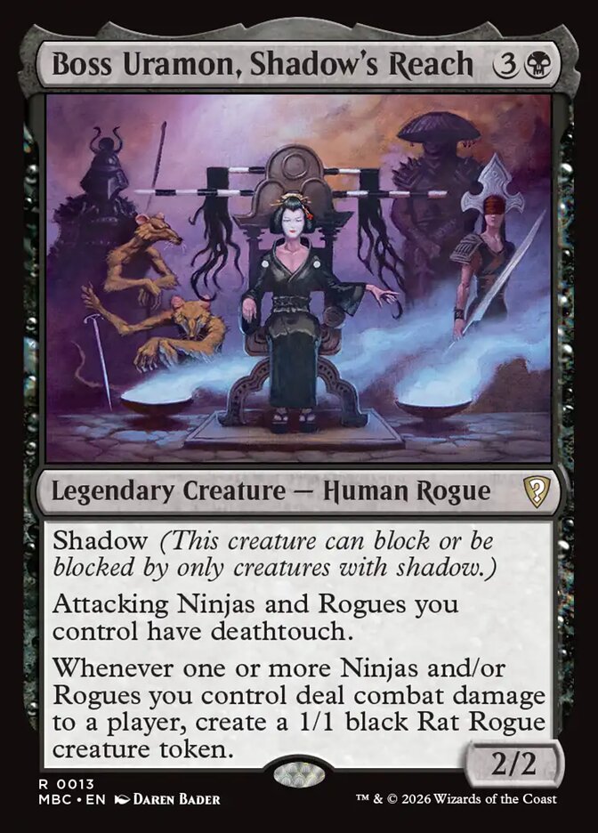 Boss Uramon, Shadow's Reach - Mystery Booster Commander Edition