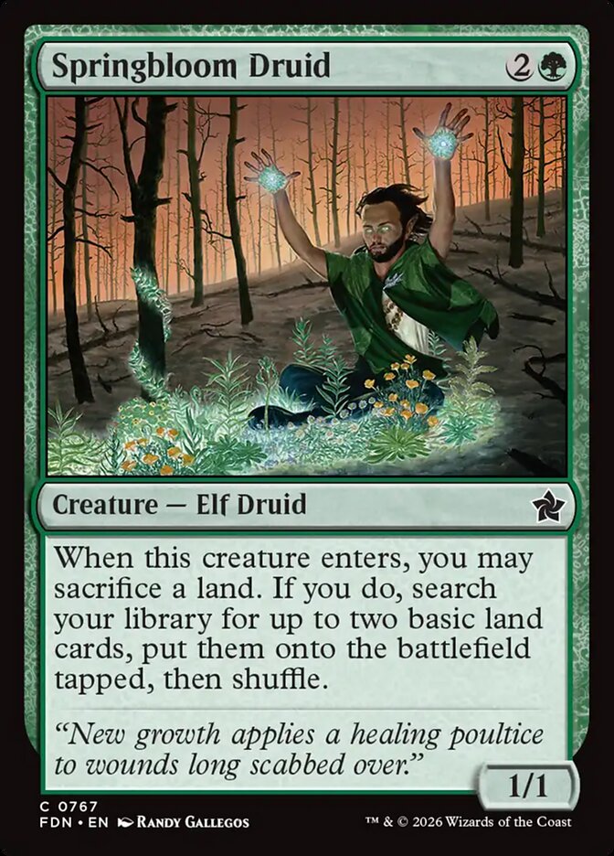 Springbloom Druid - Foundations