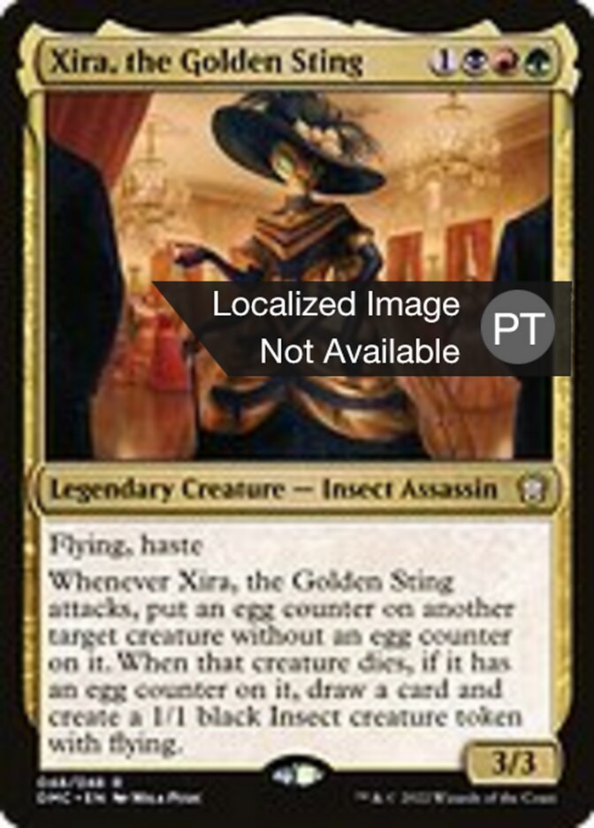 Xira, o Ferrão Dourado - Dominaria United Commander