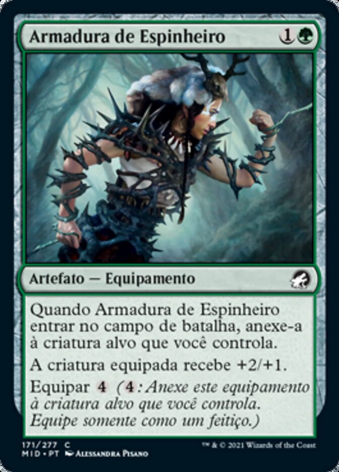 Armadura de Espinheiro - Innistrad: Midnight Hunt