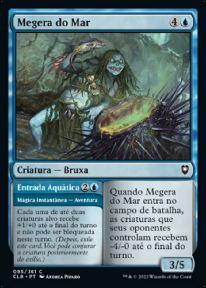 Sea Hag // Aquatic Ingress - Commander Legends: Battle for Baldur's Gate