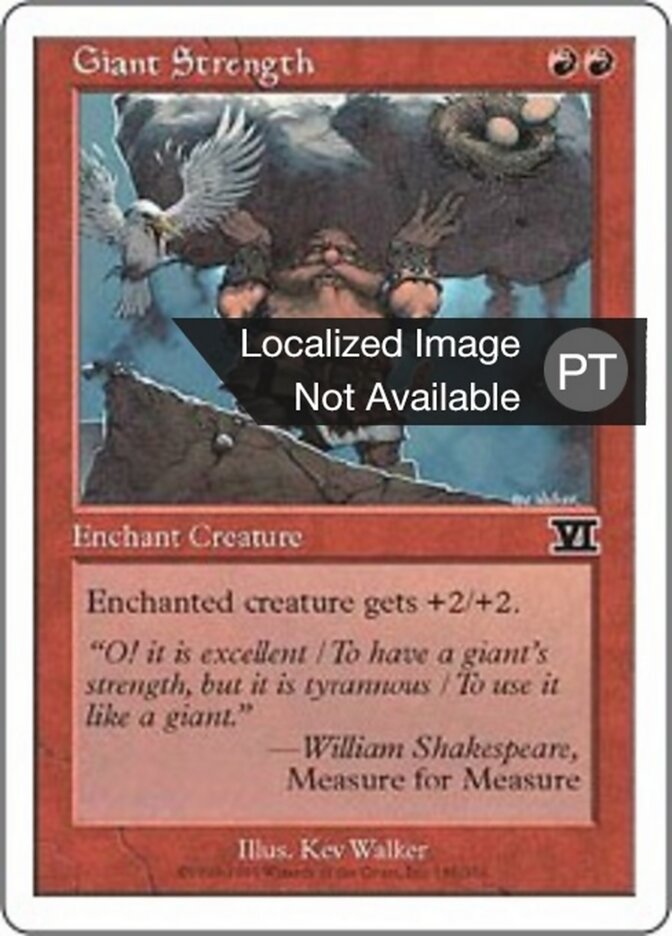 Força do Gigante - Classic Sixth Edition