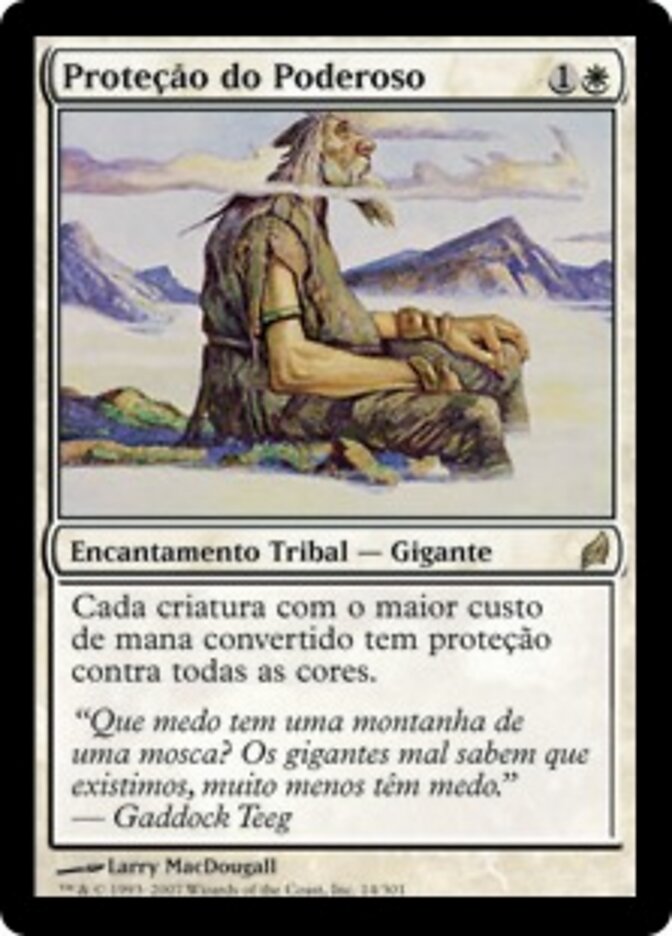 Proteção do Poderoso - Lorwyn