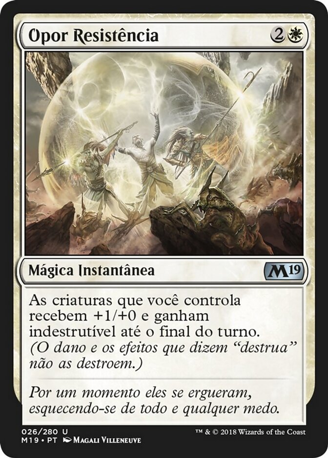 Opor Resistência - Core Set 2019