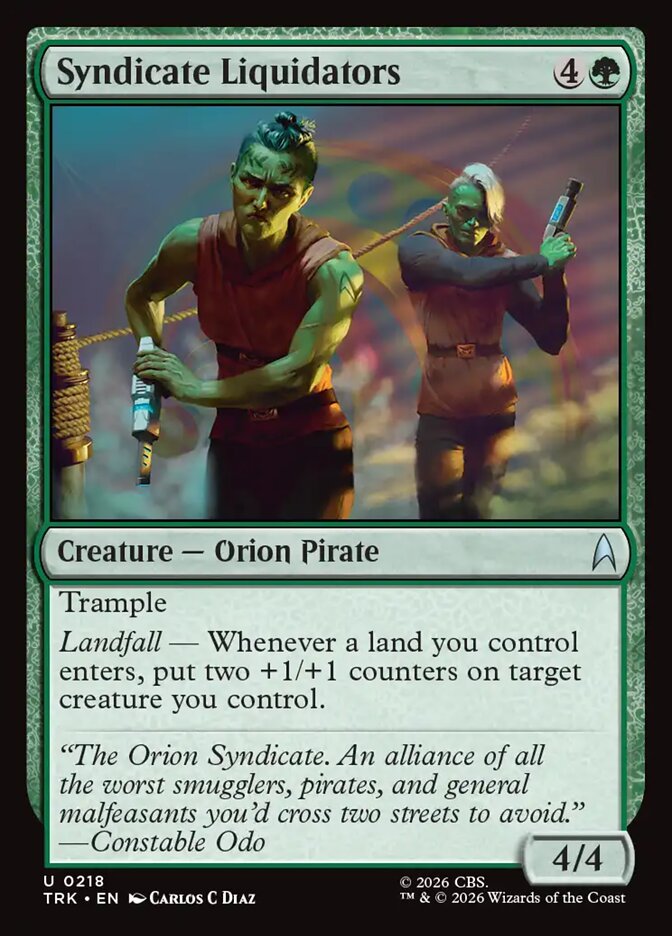 Syndicate Liquidators - Star Trek