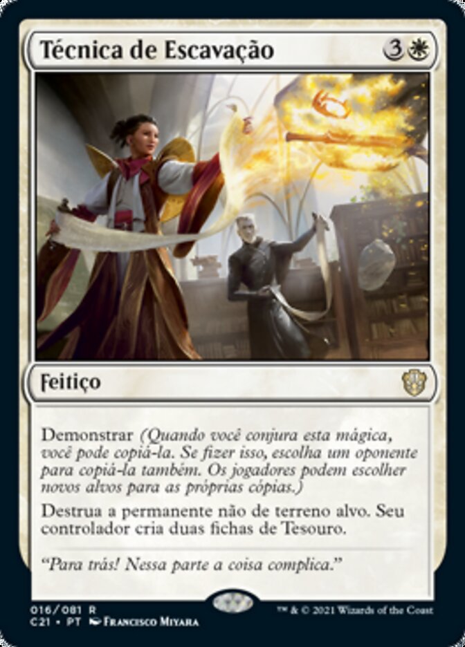 Técnica de Escavação - Commander 2021