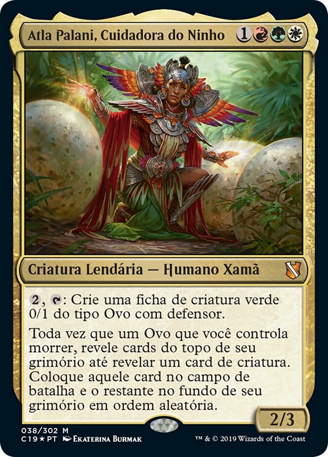 Atla Palani, Cuidadora do Ninho - Commander 2019
