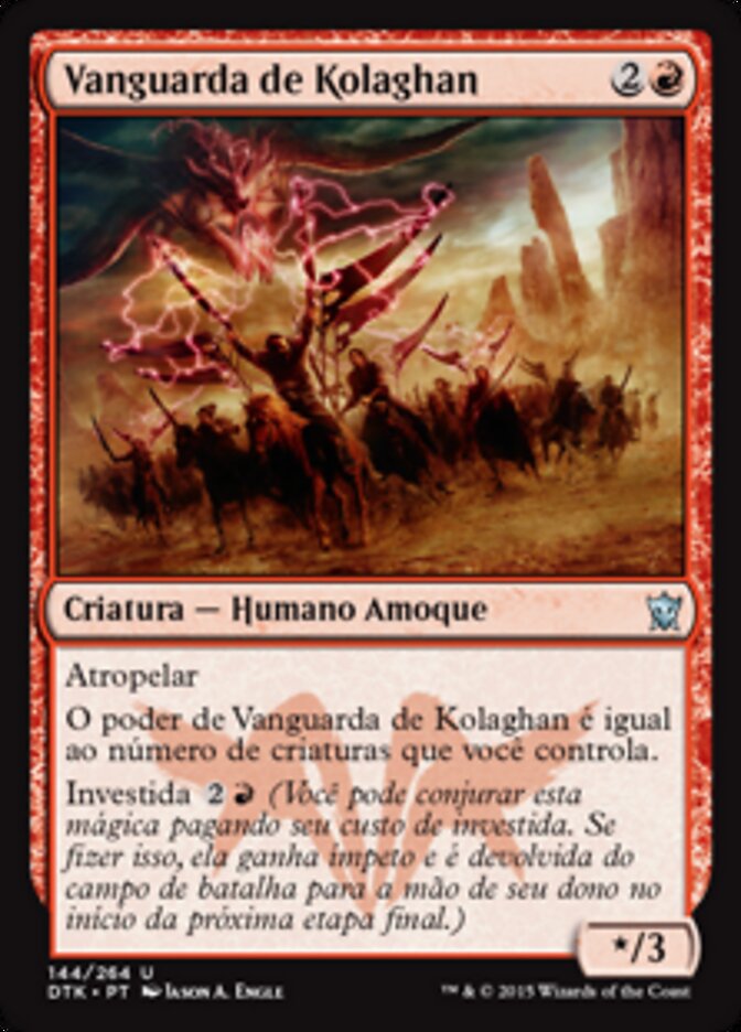 Vanguarda de Kolaghan - Dragons of Tarkir