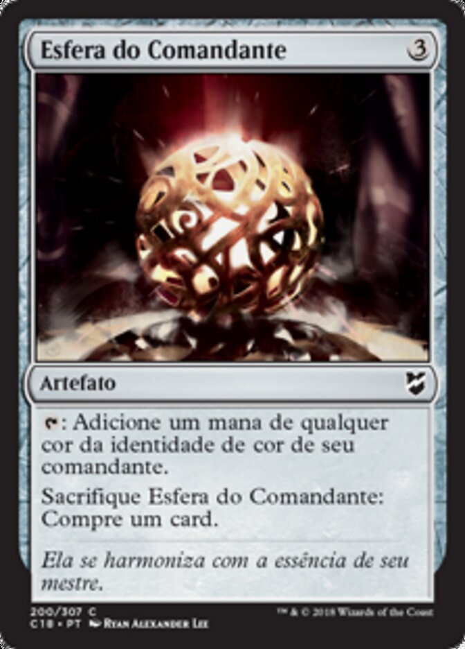 Esfera do Comandante - Commander 2018