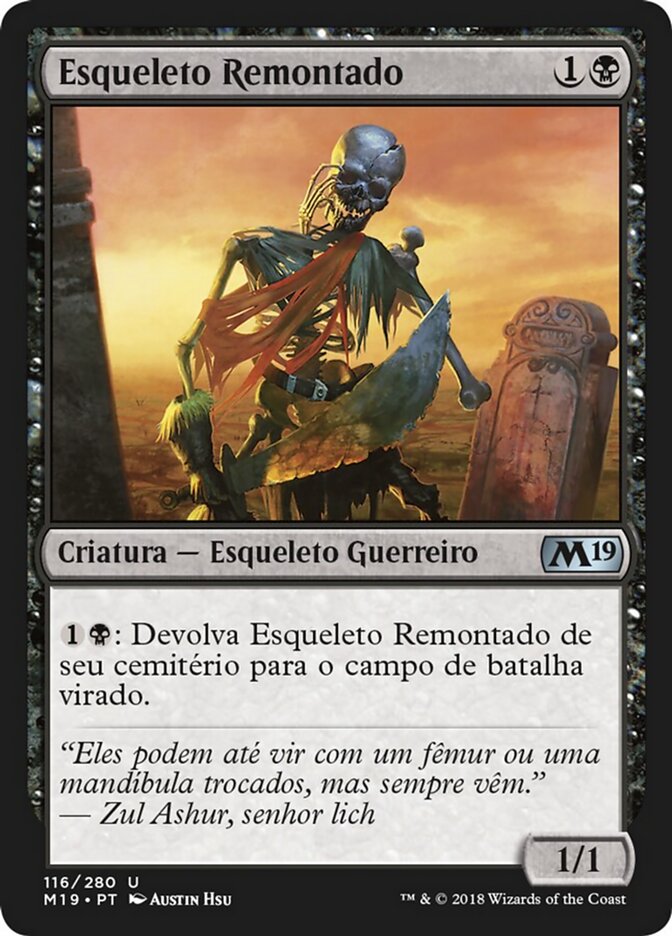 Esqueleto Remontado - Core Set 2019